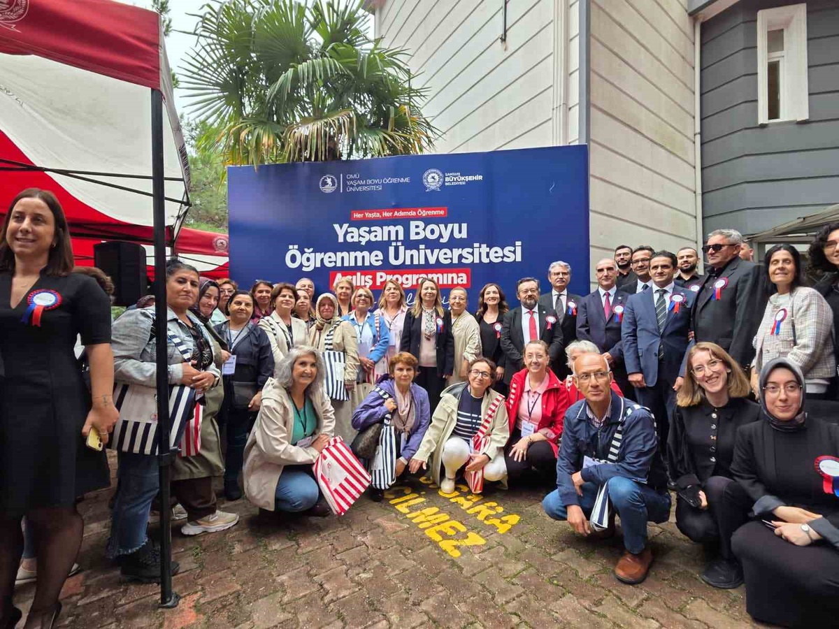 Samsun\'da OMÜ ve SBB iş birliğiyle Yaşam Boyu Öğrenme Üniversitesi açıldı