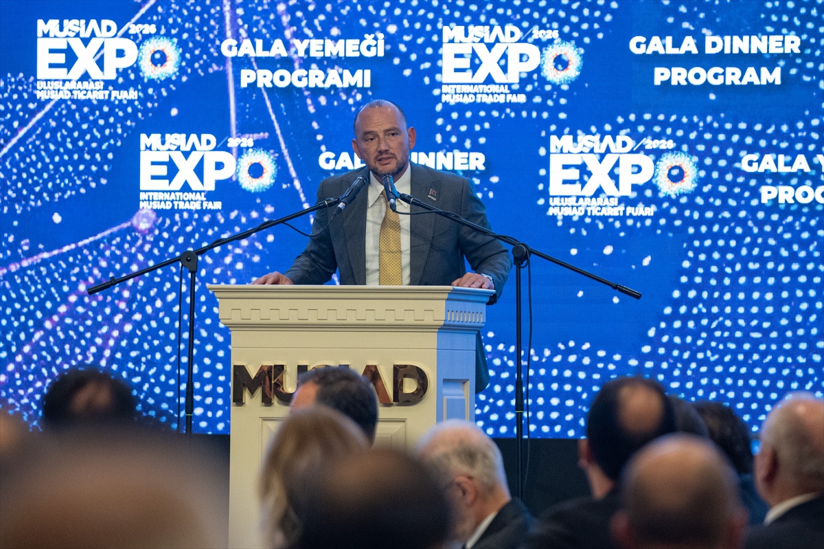 TBMM Başkanvekili Adan 21. MÜSİAD EXPO gala yemeğinde konuştu: