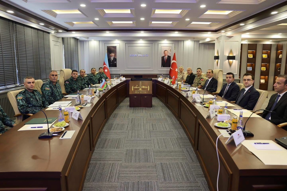 Iğdır\'da Türkiye ve Nahçıvan hudut komiserliği heyetleri sınır güvenliğini görüştü
