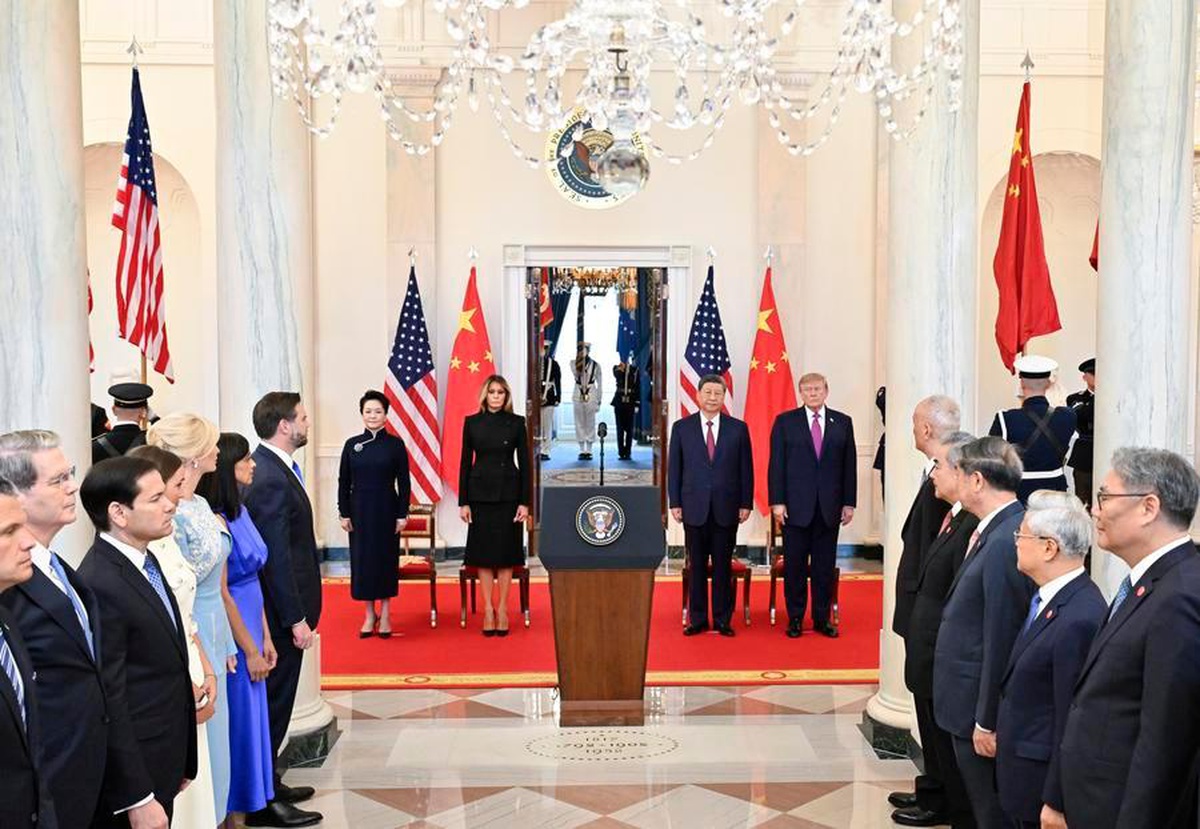 Xi ve Trump, Beyaz Saray\'da 2. Dünya Savaşı ittifakını ve Uçan Kaplanlar\'ı andı