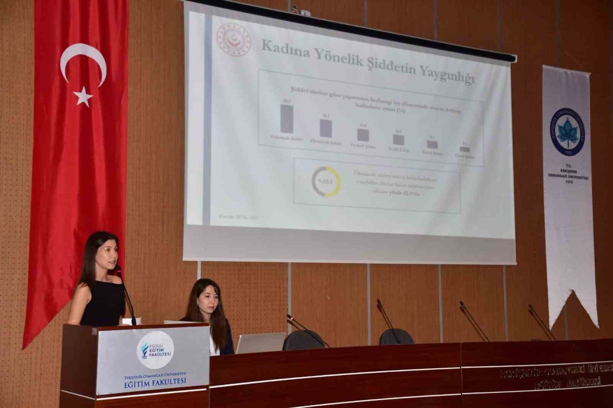 ESOGÜ Eğitim Fakültesinde kadına yönelik şiddetle mücadele semineri düzenlendi
