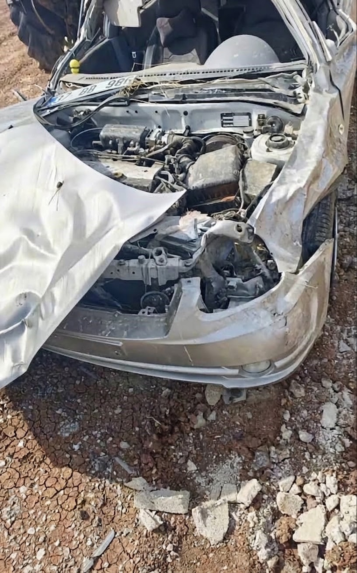 Çankırı-Ankara yolunda kontrolsüz otomobil takla attı, sürücü öldü, 2 kişi yaralandı