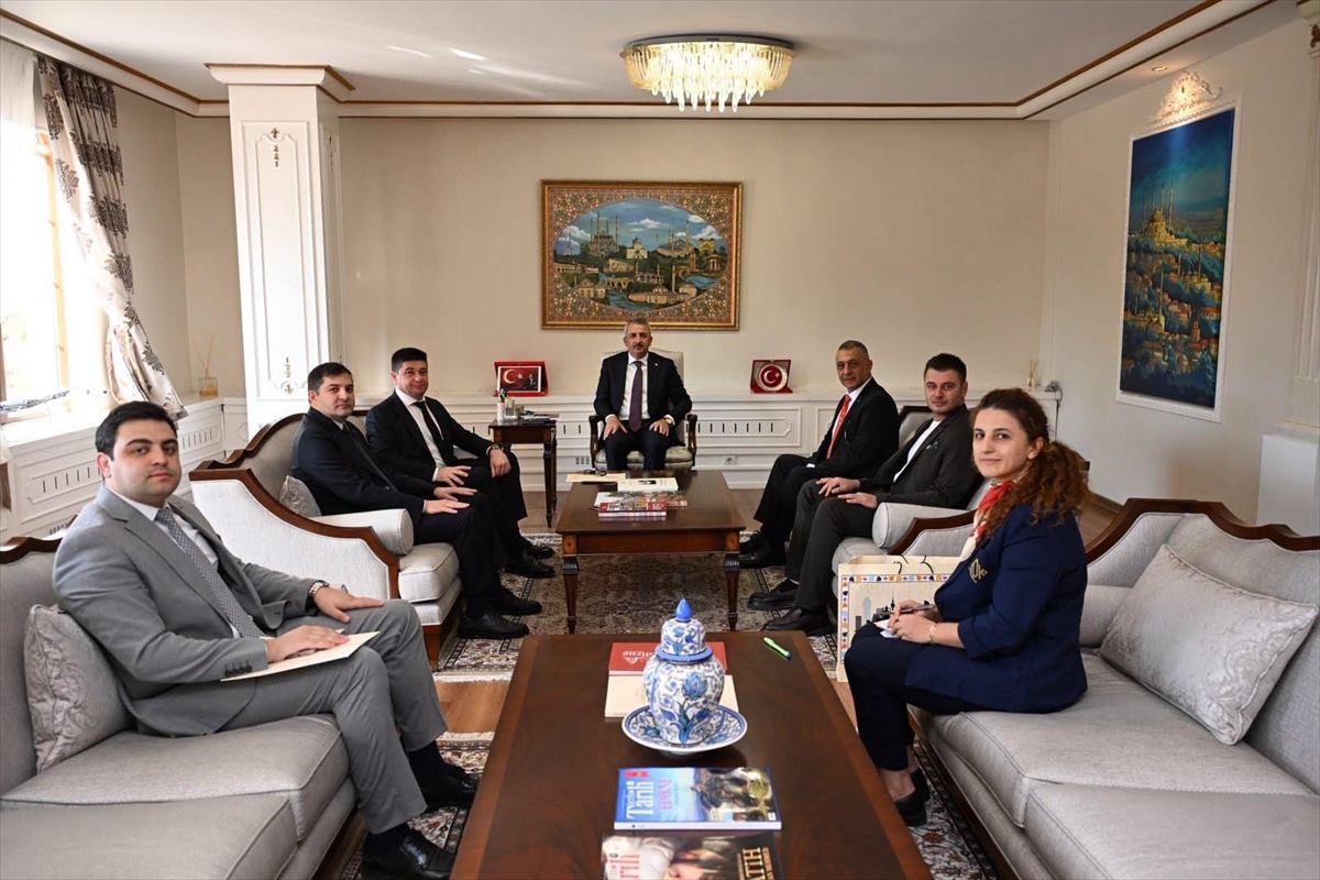 Edirne Valisi Sezer, Azerbaycan Başkonsolosu\'nu ağırladı, yaban yaşam parkını inceledi