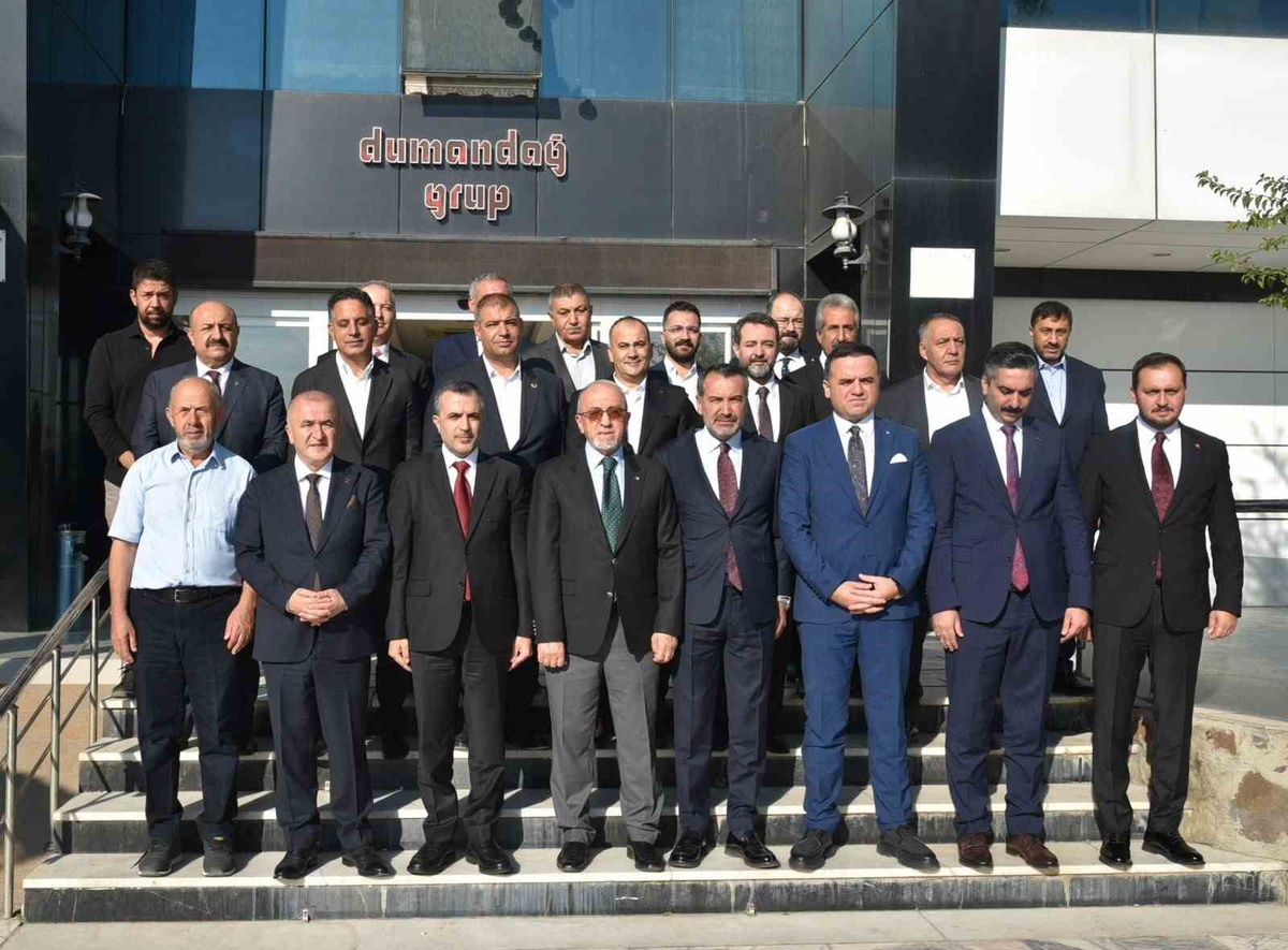 Elazığ Ticaret Borsası, Adalet Bakan Yardımcısı Aydoğdu ve protokolü ağırladı