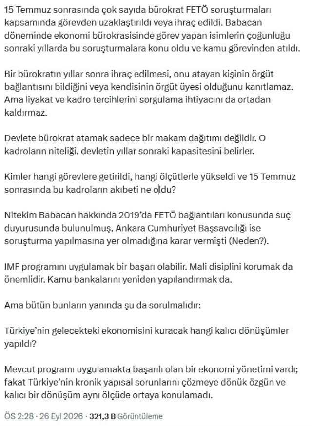 Muharrem İnce, Ali Babacan'ı hedef aldı! Mehmet Emin Ekmen'den yanıt gecikmedi
