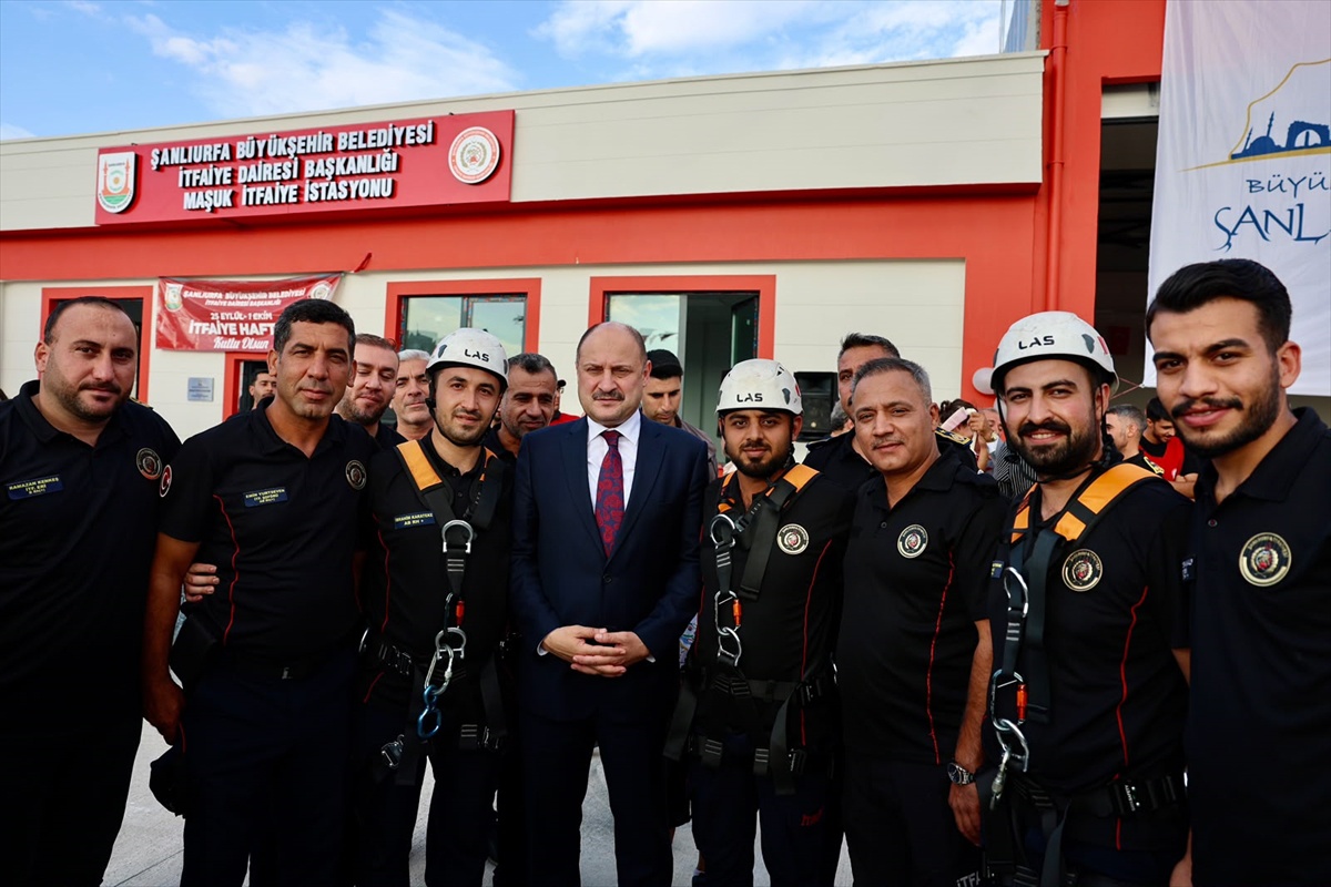 Şanlıurfa\'da itfaiye 17 istasyona çıkarıldı, Karaköprü ve ŞUAK binaları açıldı