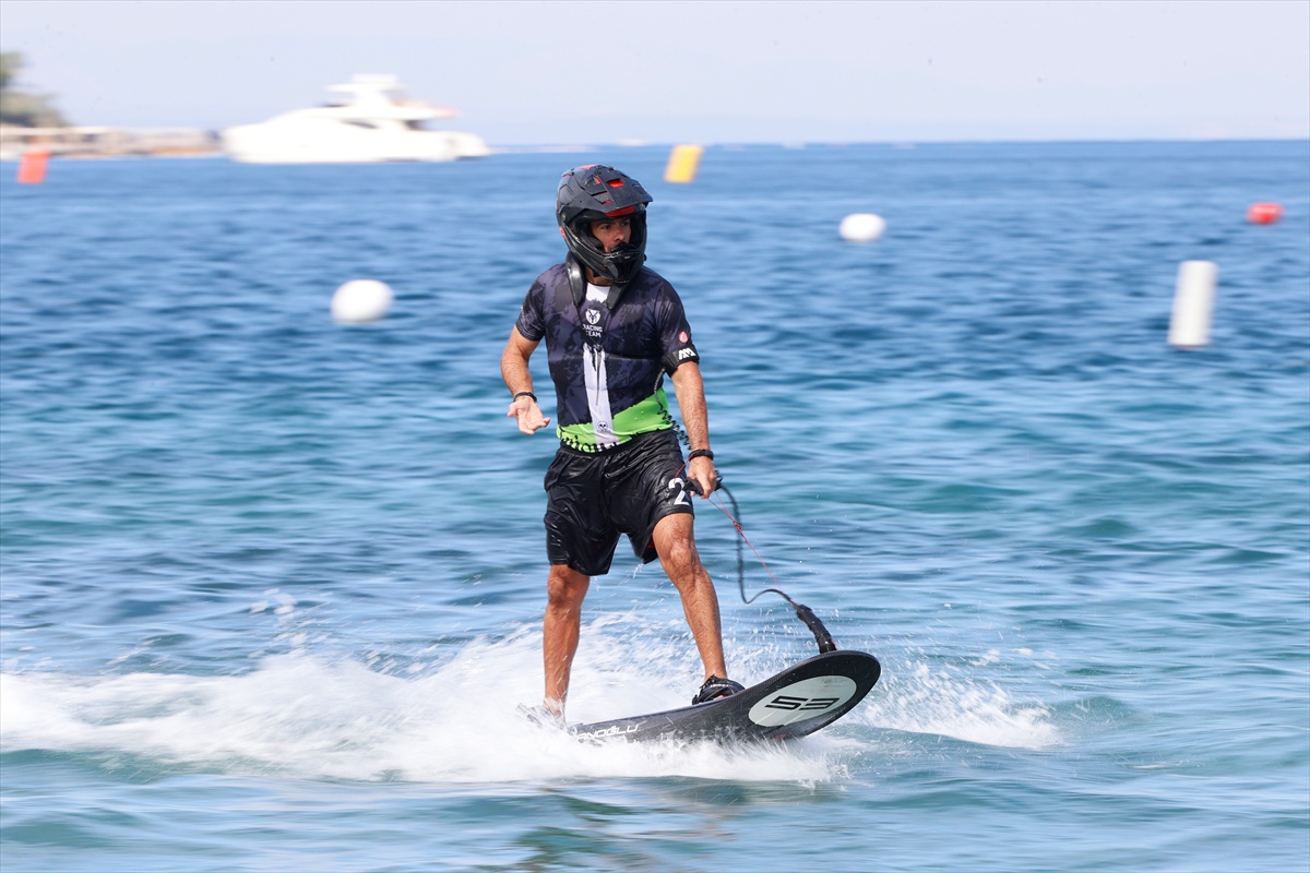 Türkiye Su Jeti ve MotoSurf Şampiyonası\'nın 3. ayağı Bodrum\'da 83 sporcuyla yapıldı