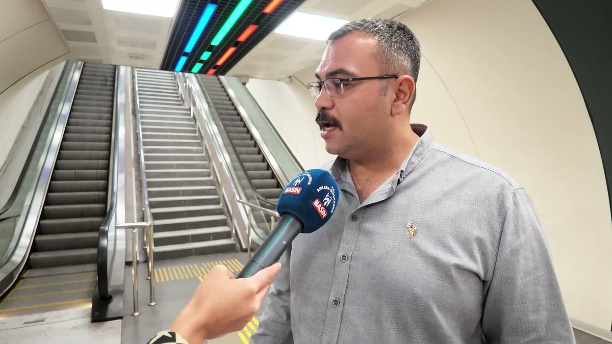 Ankara\'da yürüyen merdivenlerin acil durdurma butonlarına sirenli uyarı sistemi kuruldu