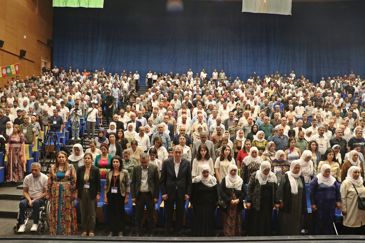 Bakırhan, Diyarbakır kongresinde Öcalan\'ın yaşam koşullarının düzenlenmesini istedi