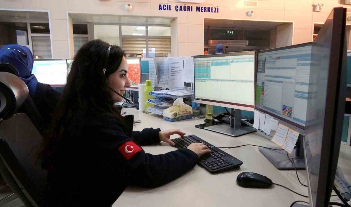 Erzincan 112\'ye ocak-eylülde 155 bin 572 çağrı geldi, yüzde 68,4\'ü vakaya dönüştü