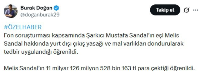 Fon skandalına Mustafa Sandal'ın eşi de karıştı! 2 milyar liralık iddiayı menajer yalanlamadı