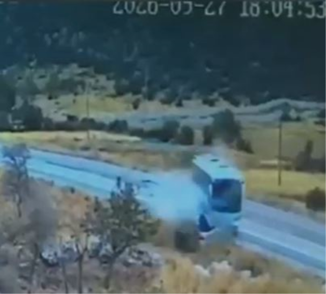 Gaziantep'te 7 kişinin can verdiği kaza kamerada
