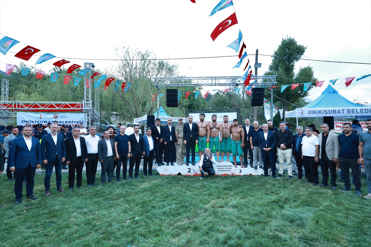 Kahramanmaraş\'ta 40 ilden 733 sporcu güreşte yarıştı, İbrahim Avcı altın madalya aldı