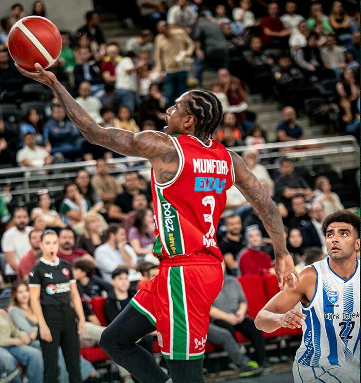 Karşıyaka, Türk Telekom deplasmanında 73-72 yenildi; El-Amin\'in 23 sayısı yetmedi