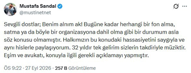 Mustafa Sandal eşim
