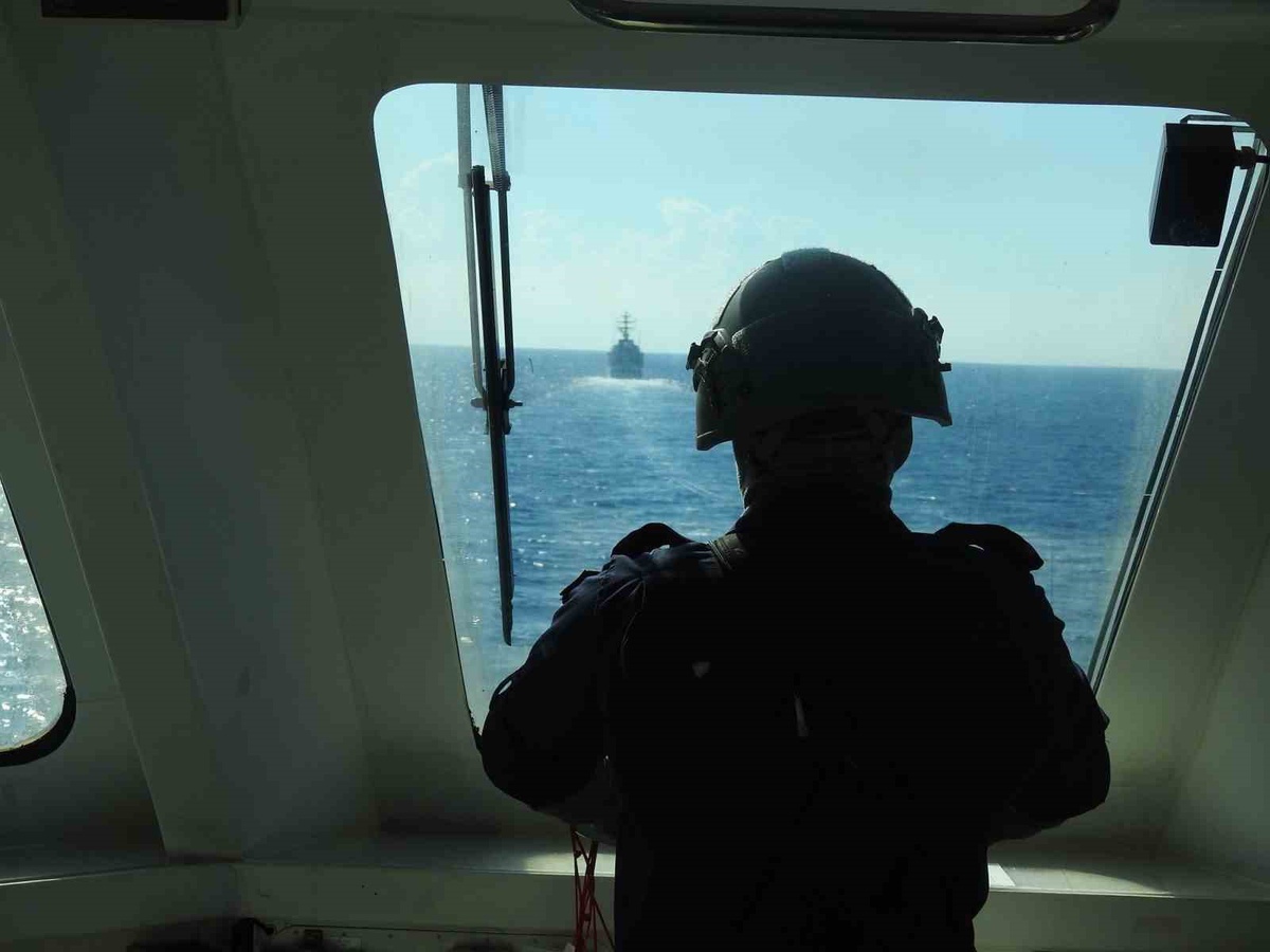 TCG Burgazada, SNMG-2 kapsamında Taranto\'da Yunanistan ve İtalya ile eğitim yaptı