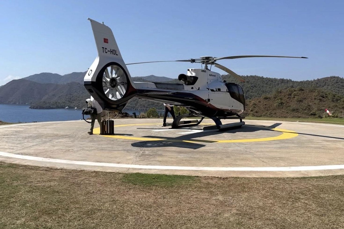 Bu ismi tanımayan yok! Özel helikopterle Marmaris\'e gitti, 3 günde 3 milyon TL harcadı