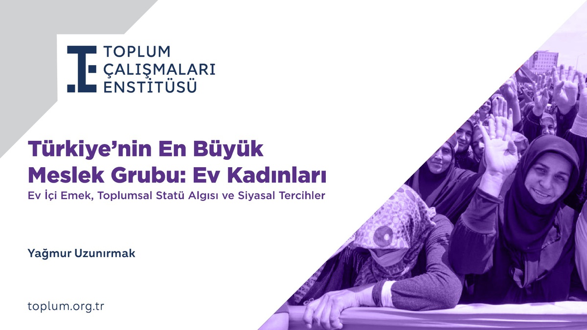 Enstitü araştırmasında ev kadınlarının yüzde 49\'u AK Parti\'ye oy vereceğini belirtti