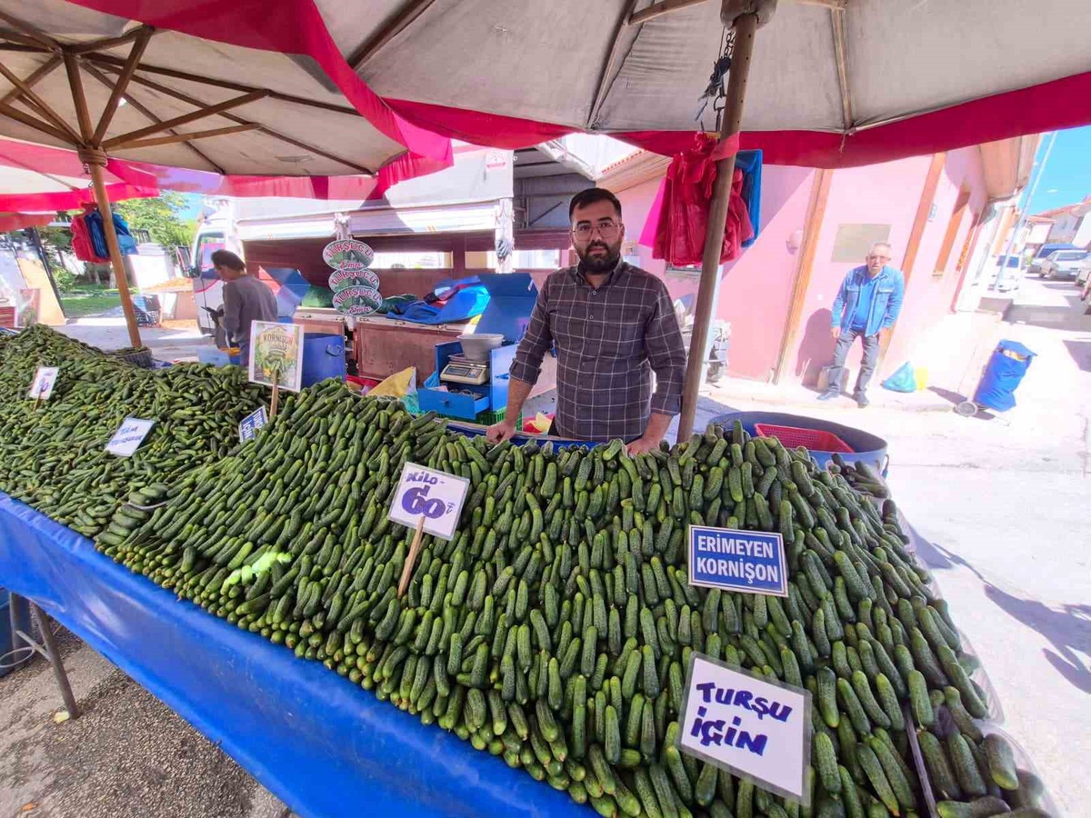 Eskişehir\'de turşuluk kornişona son haftada yaklaşık 10 lira zam geldi, esnaf uyardı