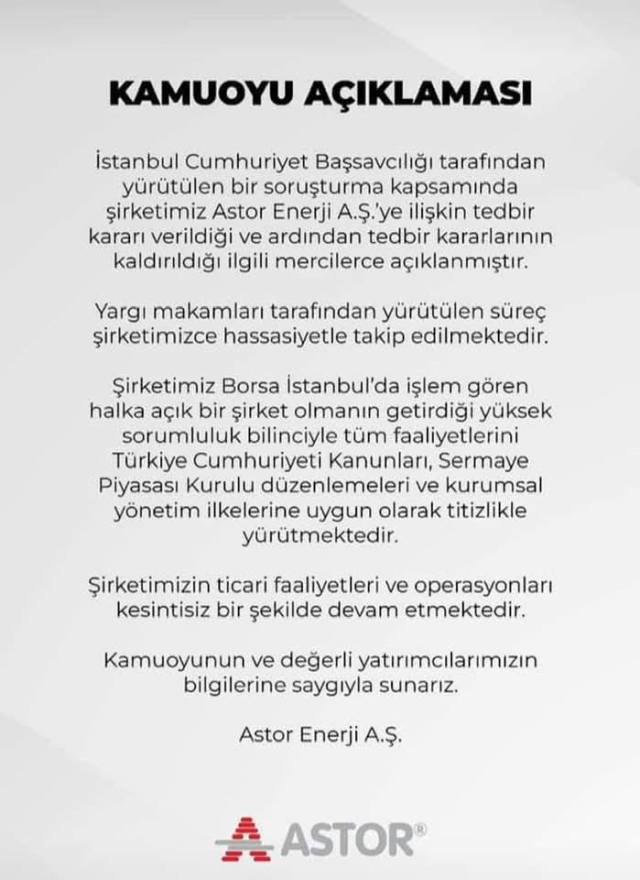 Feridun Geçgel’in mal varlığına önce tedbir konuldu, sonra kaldırıldı! Şirketten açıklama geldi