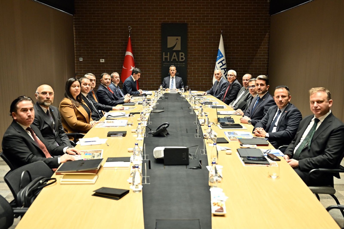 HAB Müteşebbis Heyet Toplantısı, SSB Başkanı Görgün başkanlığında yapıldı