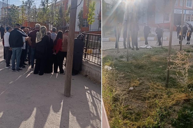 Kız öğrenci okula silahla geldi! Van'da korku dolu anlar!