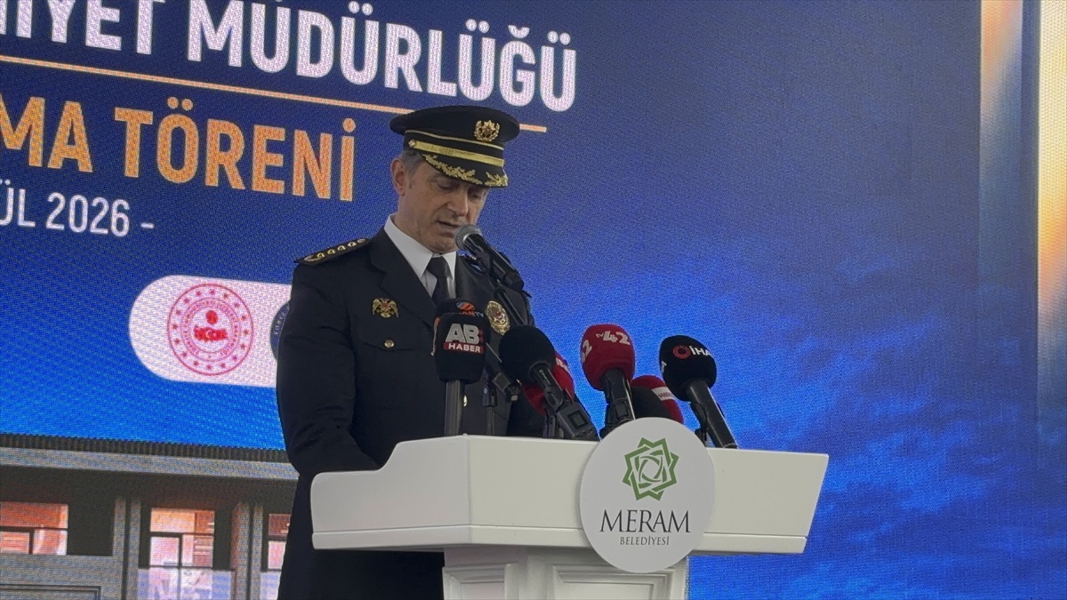 Konya\'da Meram İlçe Emniyet Müdürlüğü\'ne yeni bina için temel atma töreni yapıldı