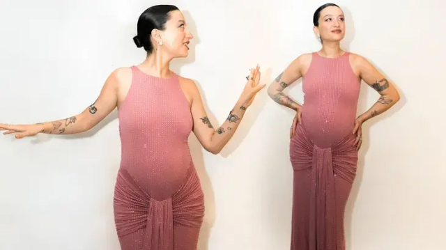 Melike Şahin’den doğum öncesi yeni paylaşım: Bekliyorum