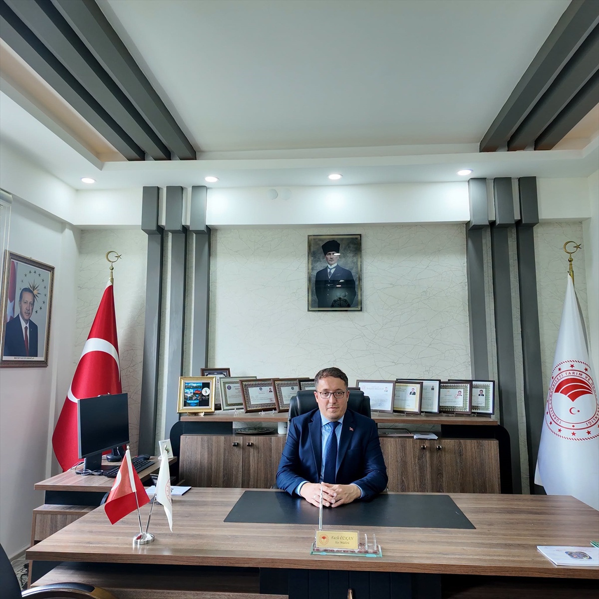 Fazlı Özkan, Tokat Pazar İlçe Tarım ve Orman Müdürlüğü görevine başladı