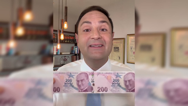 Akdoğan, iddia edilen 22 milyar dolarlık vurgunu 200 TL'lik banknotlarla anlattı