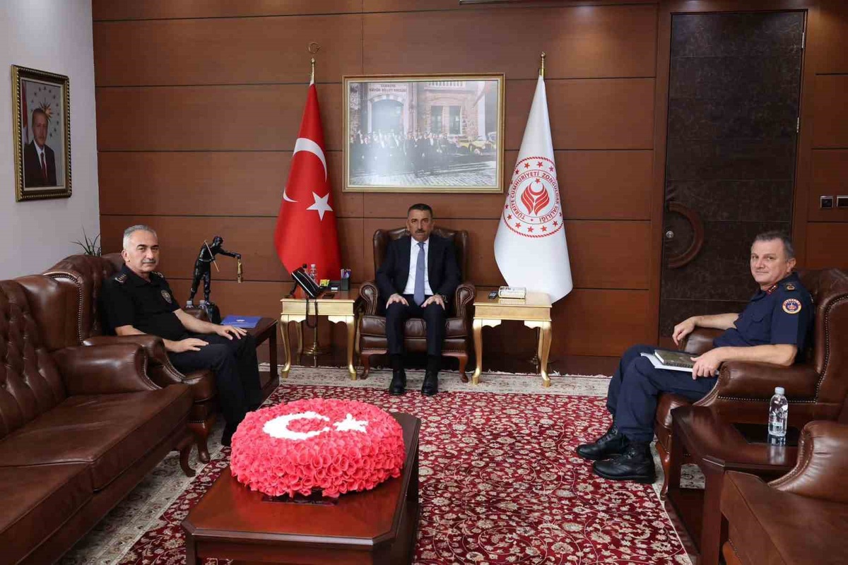Zonguldak\'ta asayiş ve güvenlik toplantısına jandarma ve emniyet katıldı.