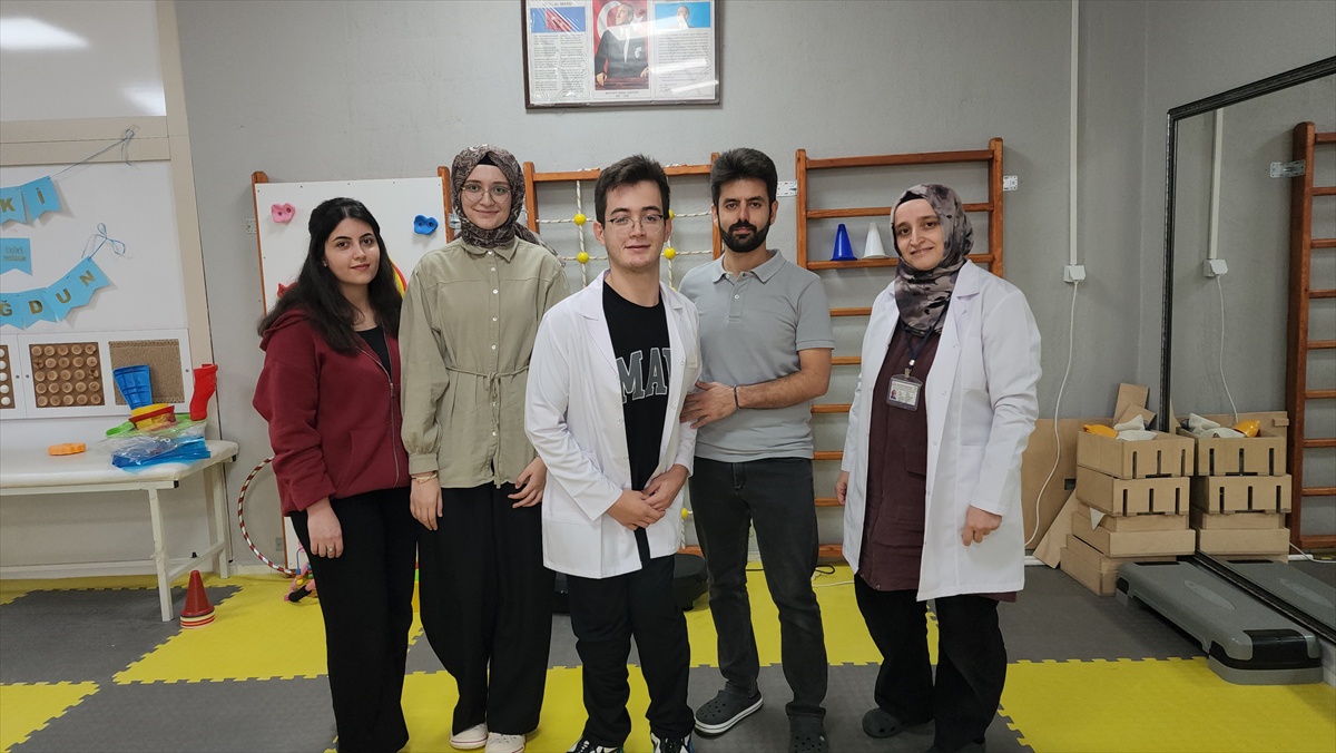 Amasya\'da fizik tedaviyi aksatmayan M. Kasım Yaylı tıp fakültesini tam burslu kazandı