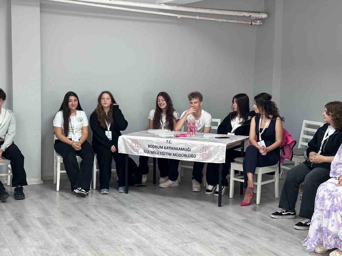 Almanya\'dan gelen 9 öğrenci ve 2 öğretmen Bodrum\'da Erasmus programına katıldı