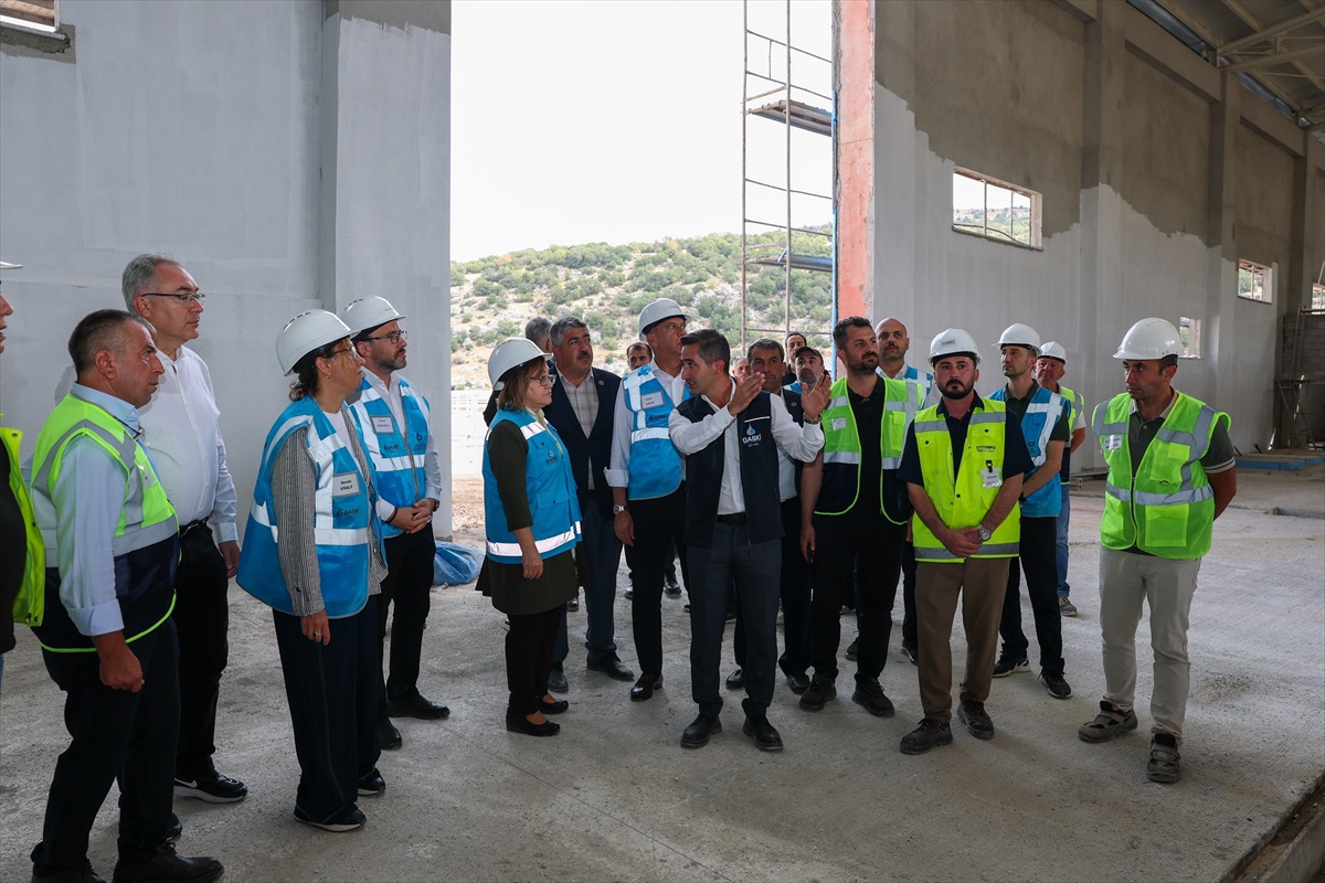 Gaziantep\'te yaklaşık 517 milyon liralık arıtma tesisi 145 bin kişiye hizmet verecek