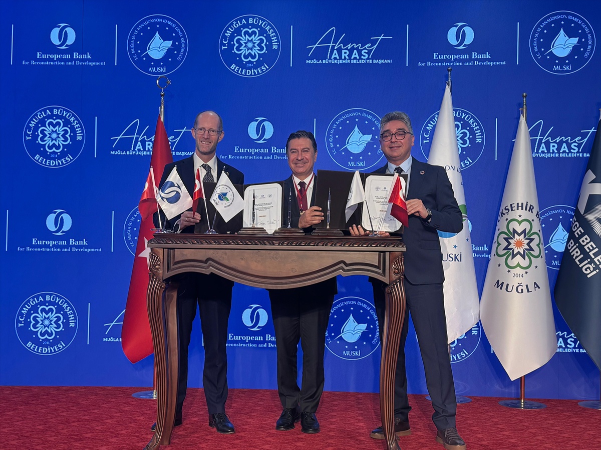 Muğla\'da kayıp-kaçak projesi için EBRD ile 62,9 milyon avroluk kredi imzalandı