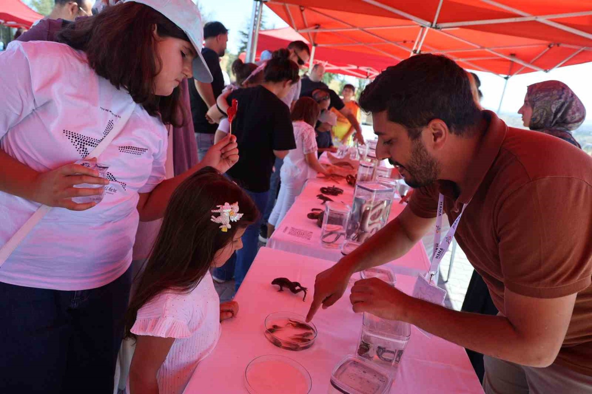 Nevşehir Teknopark Çocuk Kulübü\'nde çocuklar yaklaşık 15 dakikada korkularını yeniyor