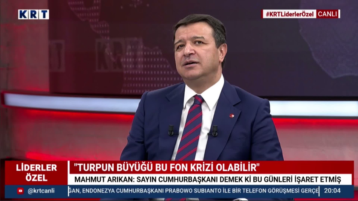 Mahmut Arıkan, 800 milyar fon iddiasında iktidar ve muhalefeti temizliğe çağırdı