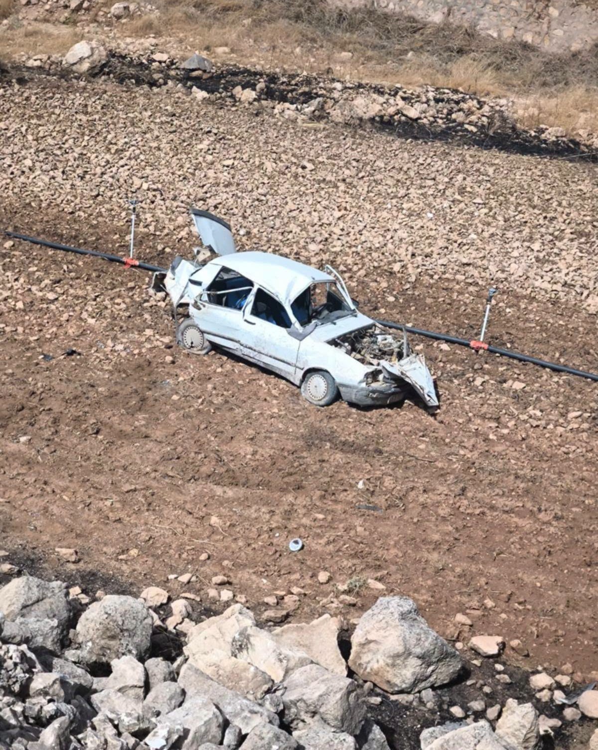 Şanlıurfa Harran\'da iddiaya göre devrilen otomobilde bebek öldü, 6 kişi yaralandı