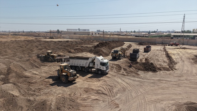 Türkiye-Suriye arasındaki 7. sınır kapısı için Kamışlı-Nusaybin'de çalışma başlatıldı