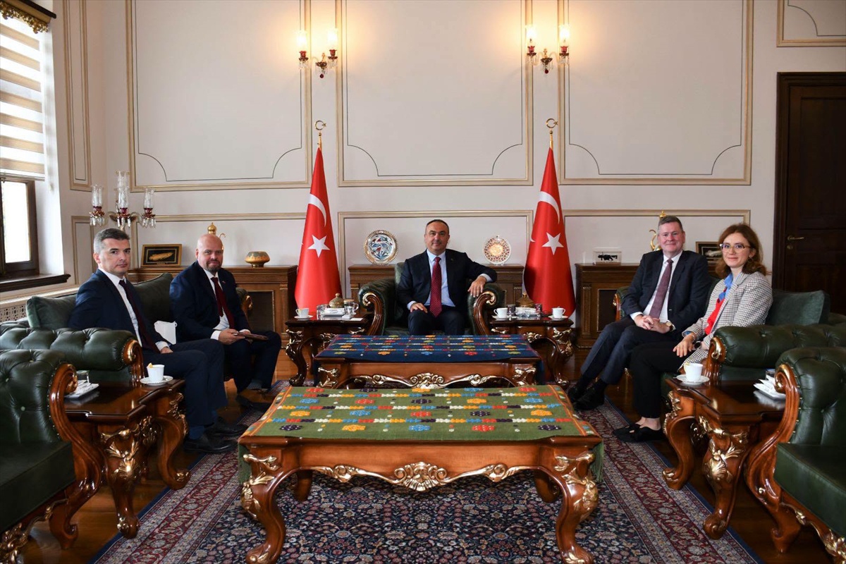 ABD İstanbul Başkonsolosu Lally, Tekirdağ Valisi Soytürk\'ü makamında ziyaret etti