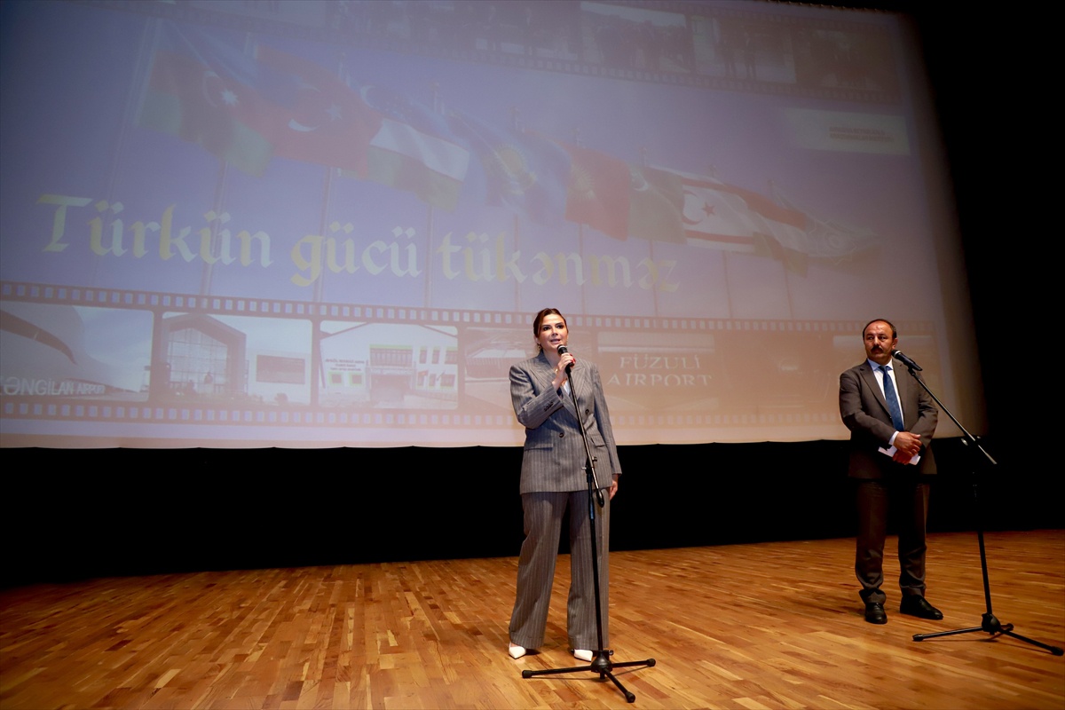 Türk devletlerinin Karabağ\'ın yeniden inşasına desteği "Türkün Gücü" belgeselinde anlatıldı