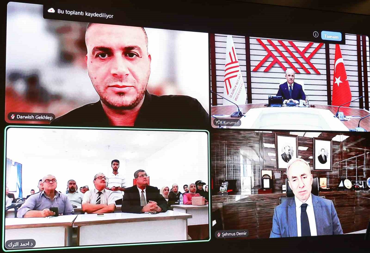 YÖK Başkanı Özvar, Gazze\'de üniversitelerin yeniden inşasının yetmeyeceğini söyledi