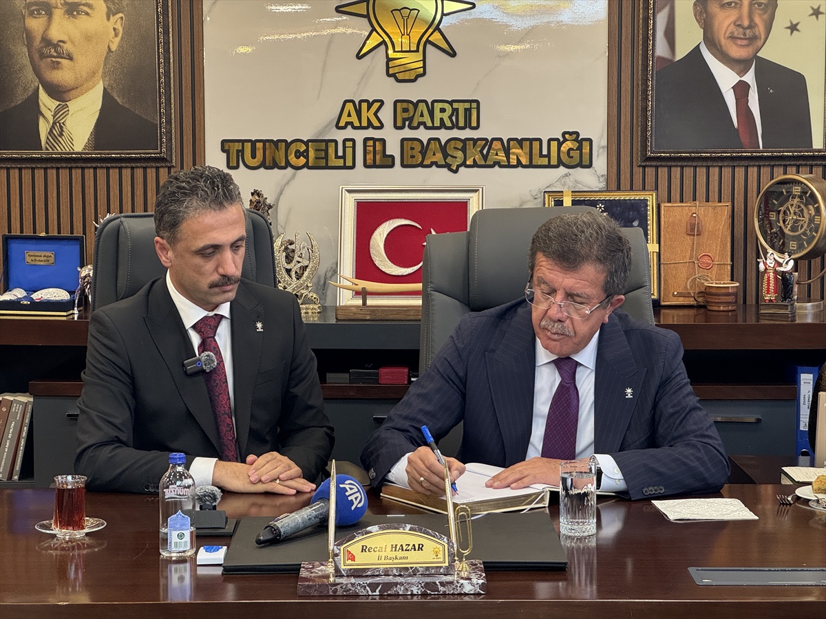 AK Parti\'li Zeybekci, Tunceli\'de "Türkiye Yüzyılı Buluşmaları" programında konuştu: