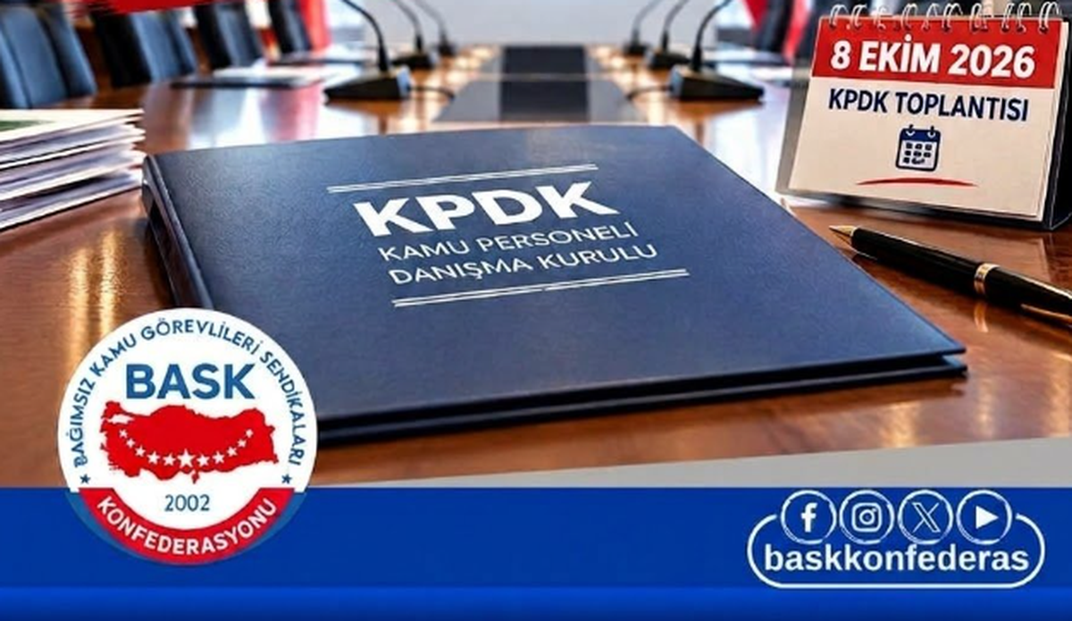 Öğretici, 8 Ekim\'deki KPDK\'da kamu çalışanları ve emekliler için icraat masası istedi