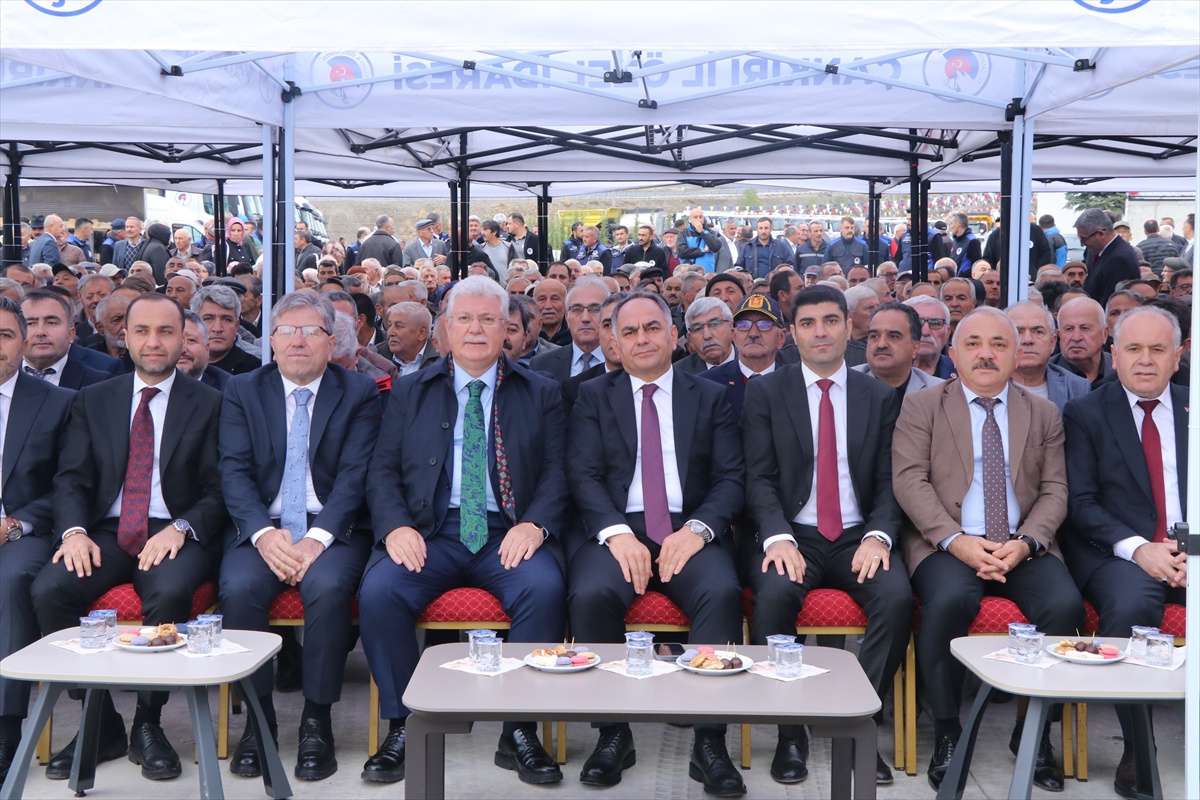 Çankırı Kurşunlu\'da 150 milyon TL\'lik parke taşı ve beton santrali hizmete girdi