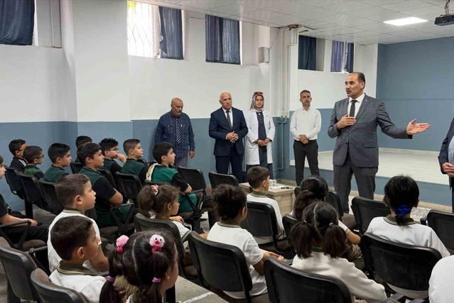 Elazığ'da Nahit Ergene Ortaokulunda gıda israfına dair farkındalık eğitimi verildi