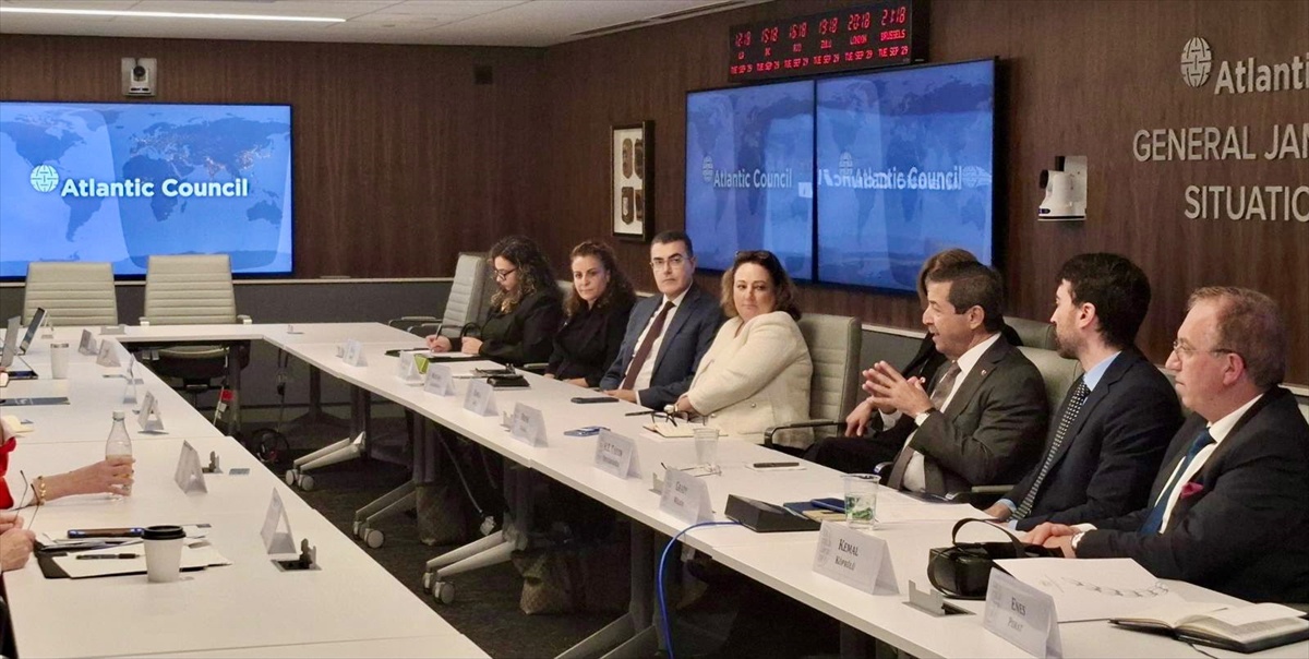 KKTC Dışişleri Bakanı Ertuğruloğlu, Atlantic Council\'de Kıbrıs\'ı anlattı