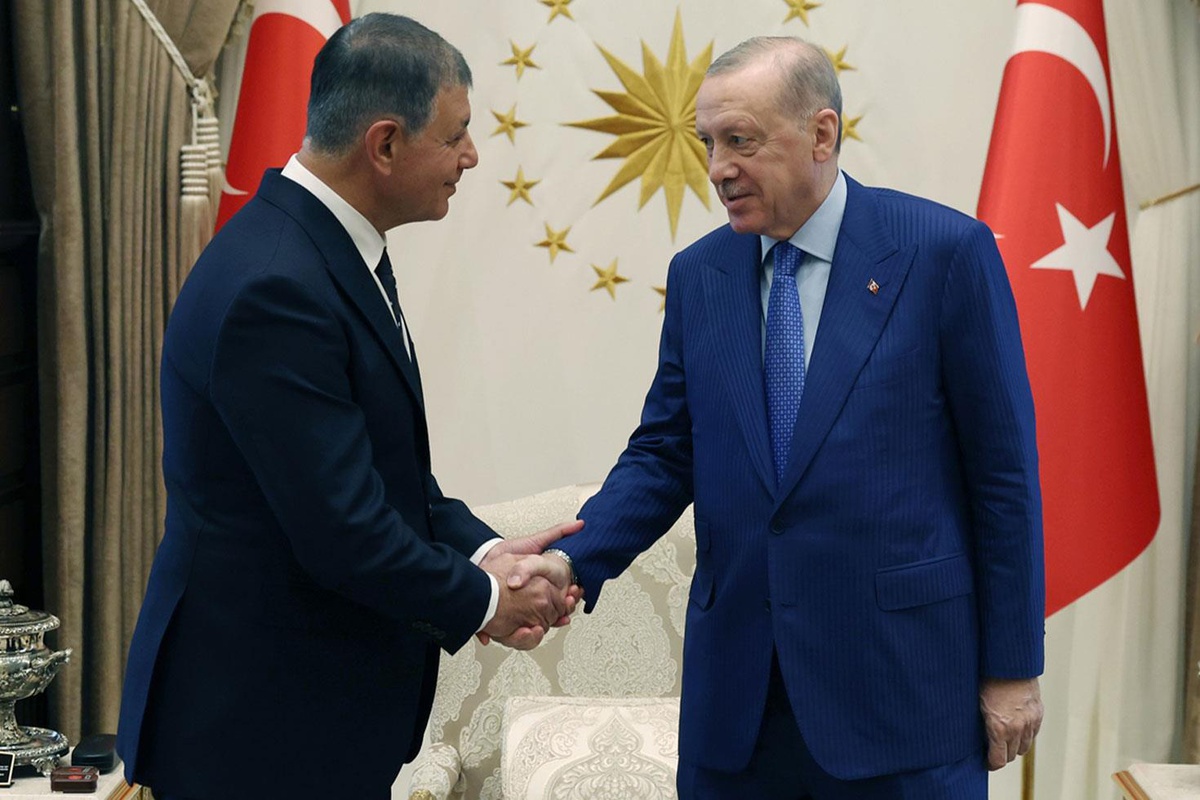 Külliye\'deki kabul sonrası Cemil Tugay\'dan ilk açıklama: Projelerimiz hakkında bilgi arz ettik