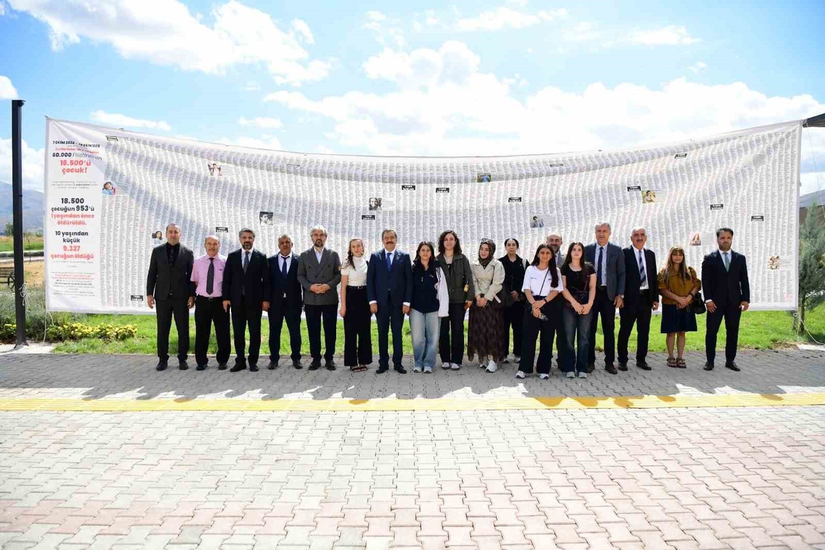 Malatya Turgut Özal Üniversitesinde "Gazze Günleri" programı gerçekleştirildi