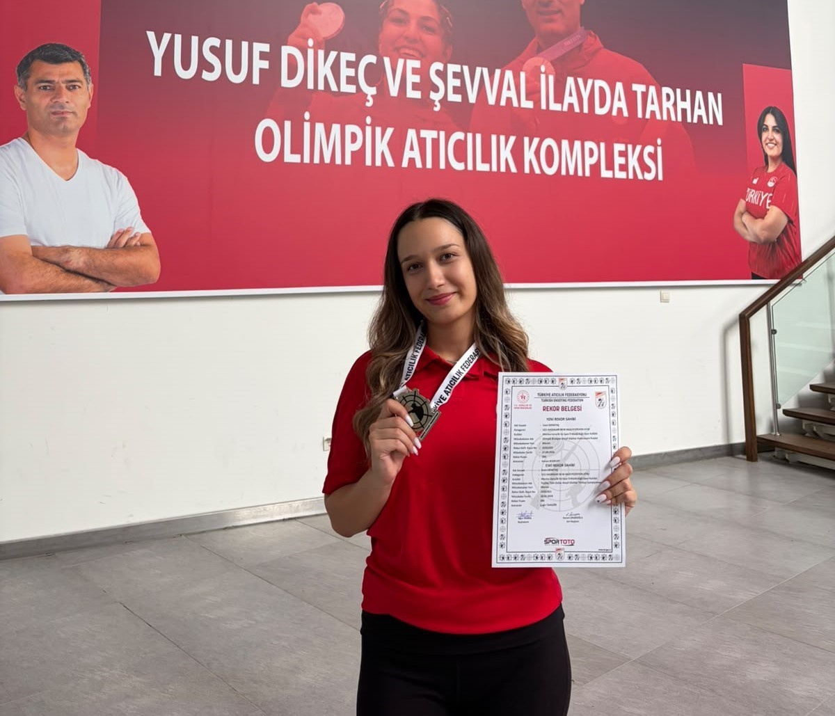 Manisalı milli atıcı Denktaş, 584 puanla Türkiye rekorunu aşıp olimpik kadroya girdi